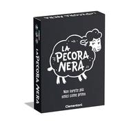 Clementoni Cartas de Juego para Adultos - La Oveja Negra, Juego de Mesa 16-99 años, 3-8 Jugadores, Juegos de Fiesta Divertidos Entre Amigos, Made in Italy, 16816