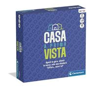 Clementoni - Casa a Primera Vista, Juego de Mesa Inspirado en el Programa de TV, Desafío Entre Agentes Inmobiliarios y Compradores, Vender o Comprar la Casa, 10-99 Años, Idioma Italiano