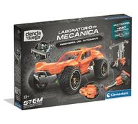 Clementoni Ciencia - Mechanics Ingeniería del Automóvil - Juego de Construcción, Maqueta de Coche y Laboratorio Mecánico, Kit Stem de Aprendizaje, Niños +6 Años - 55688