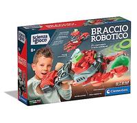 Clementoni - Ciencia robótica Robot mecánico, Armadura de Brazo para niños, robótica, Juego científico 8 Años-Made in Italy, Color Italiano, 19360