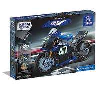 Clementoni - Ciencia y Juego Build - Yamaha M1, Modelo de Moto en Miniatura, Laboratorio Mecánico, Moto de Construir para Niños a Partir de 8 Años (en Italiano)