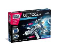 Clementoni Ciencia y Juego Laboratorio de Mecánica - Nave espacial, juego de construcción para niños a partir de 8 años, Descubre los principios de la ingeniería, Made in Italy, idioma italiano, 19390