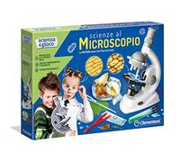 Clementoni- Ciencia y Juego Microscopio Científico, Multicolor (13966), de 9 a 14 años