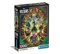 Clementoni 39812 Disney Jigsaw Villains 1000 Pieces-Puzzle for Adults 14-99 Year