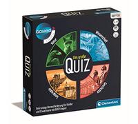 Clementoni Clementoni 59301 Galileo Games - Juego de Mesa con Preguntas de Conocimiento, Juego de Preguntas sobre geografía, Historia, Ciencias y tecnología, Juego Familiar para niños a Partir de 8