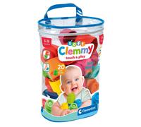 Clementoni - Clemmy Baby - Saco suave 20 piezas - Mixto - A partir de 9 meses