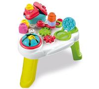 Clementoni - Clemmy Mesa de Texturas, Mesa educativa bebé, a Partir de 10 Meses (17704)