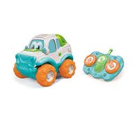 Clementoni Coche Gipy Volteretas, radio control con sonido y canciones, a partir de 2 años,juguete en español (55071)