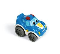 Clementoni Coche Policía Retrofricción con Luces y Sonidos - Juguetes bebé con Sonido a Partir de1 año (17179)