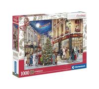 Clementoni Colección, Christmas Stroll - Puzzle 1000 Piezas, Puzzle Adulto, Fabricado en Italia - 81498