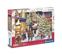 Clementoni Colección, Christmas Village - Puzzle 1000 Piezas, Puzzle Adulto, Fabricado en Italia - 81503