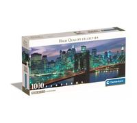 Clementoni: Colección de Alta Calidad puente de Brooklyn al atardecer - rompecabezas de 1000 piezas