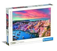 Clementoni Colección, Isla de Procida - Puzzle 1500 Piezas, Puzzle Adulto, Fabricado en Italia - 31723