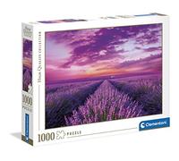 CLEMENTONI Campos de Lavanda 1000pzs Does Not Apply Italy Collection-Lavander Field-Puzzle Adultos 1000 Piezas, Fabricado en Italia, Multicolor, One Size (39606)