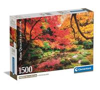 Clementoni Collection Autumn Park-Puzzle De 1500 Piezas Relajante, Rompecabezas Adultos, Entretenimento, 31710, Multicolor