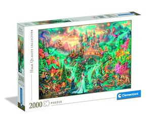 Clementoni Collection - Legends of The Hidden Realm, Puzzle 2000 Piezas para Adultos, Arte de fantasía épica, imágenes de Alta definición, Materiales sostenibles, 97,5 x 66,8 cm, 32088