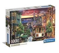 Clementoni Collection-San Francisco-Rompecabezas para Adultos de 1000 Piezas, Fabricado en Italia, Multicolor (39776)