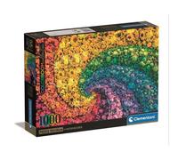 Clementoni Whirl Puzzle rompecabezas 1000 pieza(s) Arte