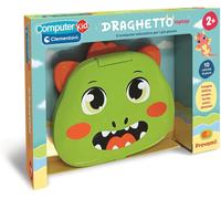 Clementoni - Computadora Niño Drake Portátil Educativos Niños 2+ Anni , 10