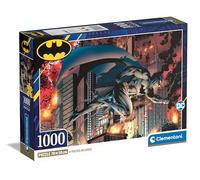 Clementoni 39851 Batman Jigsaw 1000 Pieces-Poster Included, Puzzle for Adults 14