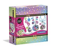 Clementoni Crazy Chic, 18584, My Moonlight Pendants, Juego Pulseras y Abalorios Infantil, a Partir de 7 años, Multicolor