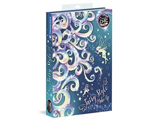 Clementoni- Crazy Chic Fairy Style Make Up - Neceser para niña, Estuche con Maquillaje Lavable, Juego de cosméticos para niños de 6 años, Multicolor (18696)