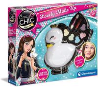 Clementoni - Crazy Chic - Hermoso Cisne, Neceser, Cofre Con Maquillaje