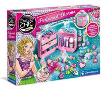 Clementoni Crazy Chic, Perfumed Charms, Abalorios Collares y Pulseras Infantiles, 6 años (18600), Multicolor