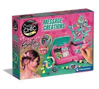 Clementoni Crazy Chic Swiftie Pulseras con Frases - Joyas Infantiles DIY y Personalizadas, Pulseras de la Amistad, Accesorios Coloridos para niños a Partir de 6 años - 18414