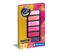 Clementoni - Crazy Chic Teen Pink Power Style Paleta Superglamurosa - Paleta De Colores Seis Sombras De Ojos, Crazy Chic Maquillaje De Moda, Creativiad por Niñas 9-11 Años, 18817