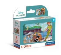 Clementoni: Cubos de cuento clásicos Disney - set de 6 piezas