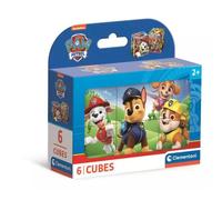 Clementoni: Cubos de cuentos de La Patrulla Canina - Juego de 6 piezas.