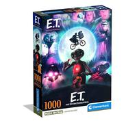 Clementoni - Cult Movies - E.T. El Extraterrestre, Puzzle 1000 Piezas para Adultos, Póster de Cine Icónico, Imágenes de Alta Definición, Materiales Sostenibles, 70 X 50 cm, 39783