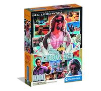 Clementoni - Cult Movies- Tiburón (Jaws), Puzzle 1000 Piezas para Adultos, Póster de Cine Icónico, Imágenes de Alta Definición, Materiales Sostenibles, 70 X 50 cm, 3978