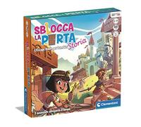 Clementoni- Desbloquea la Puerta Historia Mesa Escape Room Niños 8 Años, Juego De Empresa, 1-6 Jugadores-Made In Italy, Color Italiano. (16775)