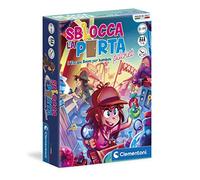 Clementoni- Desbloquea la Puerta Luna Juego de Cartas, Individual, Multicolor (16569)