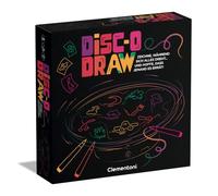 Clementoni Disco Draw - Wer hat den Dreh Raus? - Juego de mesa y juego familiar para 2-6 jugadores - Juego de dibujo a partir de 8 años - 59509