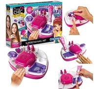 Clementoni Diseña tus uñas de luxe, Multicolor, Normal