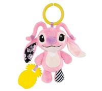 Clementoni Disney Baby Angel On The Go Plush Stitch-Peluche, Juego Primera Infancia, Juguete Primeras Actividades, Muñeco recién Nacido, Lavable, Multicolor, 17937