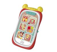 Clementoni Disney Baby Mickey Teléfono de Juguete para niños de 9 Meses, Primer Smartphone, Juego electrónico Educativo (versión en Italiano), Multicolor, Medium (17695)
