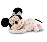 Clementoni Disney Baby Minnie Mindfulness Plush - Peluche Disney musical, relajante, cromoterapia, ruidos blancos, luces y melodías, juego de primera infancia para niños 0 meses, juego de muñeco bebé,