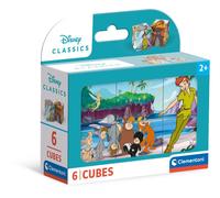 Clementoni Puzzle infantil Disney Classic 6 cubos 6 imágenes 2-4 años 40657
