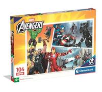 Clementoni - Disney Classics 101 Dálmatas Super Color - Puzzle Infantil de 104 Piezas, Edad 6+, Imagen Vibrante de Pongo y Perdita, 48,5 x 33,5 cm