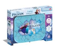 Clementoni Disney Frozen Laptop - Juego Educativo de 4 años, Ordenador Infantil, Regalo electrónico parlante Italiano, Ordenador Infantil para Aprender Letras, números, Nuevas Palabras, tecnología