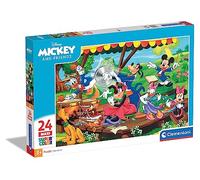 Clementoni - Disney Mickey y Sus Amigos - Puzzle de 24 Piezas Maxi (24218)