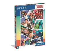 Clementoni - Disney Pixar - Puzzle Infantil Super Color, 300 Piezas, Rompecabezas para niños de 9+ años, Collage de Personajes icónicos, Colores Vibrantes, lógica y destreza, 48,5 x 33,5 cm, 21756