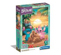 Clementoni Disney Stitch - Puzzle 500 Piezas, Puzzle Adulto, Disney, Caja Compacta, Fabricado en Italia - 35547