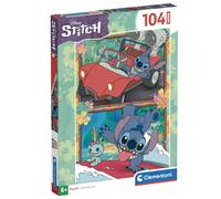 Clementoni- disney stitch supercolor stitch-104 piezas-puzzle para ni?