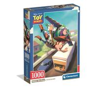 Clementoni - Disney Toy Story - Puzzle 1000 Piezas, Woody, Buzz y Sus Amigos, Imágenes de Alta Definición, Materiales Sostenibles, 70 X 50 cm, 39786