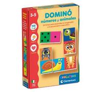 Clementoni - Dominó de Números y Animales